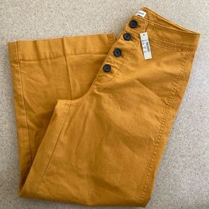 Madewell wide leg crops